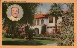 Home of Jose Iturbi Los Angeles, CA Postcard Postcard