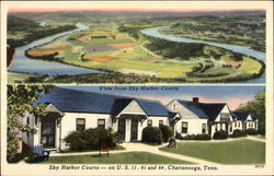 Sky Harbor Courts Chattanooga, TN Postcard Postcard