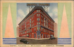 Hotel Tulane Nashville, TN Postcard Postcard