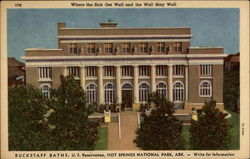 Buckstaff Baths, U.S. Reservation Postcard