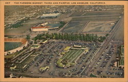 The Farmers Market Third And Fairfax Los Angeles, CA Postcard Postcard