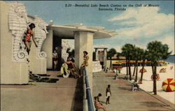 Beautifu Lido Beach Casino on the Gulf of Mexico Postcard