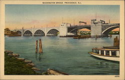 Washington Bridge Postcard