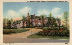 "Pink Palace" - Memphis Museum, Memphis Park Commission Tennessee Postcard Postcard