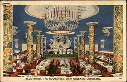 Blue Room, The Roosevelt Hotel New Orleans, LA Postcard Postcard