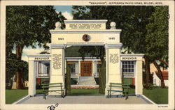 "Beauvoir", Jefferson Davis Home Postcard