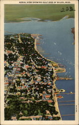 Gulf Side Biloxi, MS Postcard Postcard