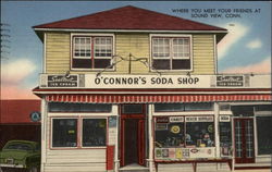 O'Connor's Soda Shop Postcard