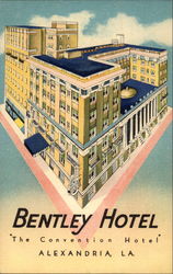 Bentley Hotel Alexandria, LA Postcard Postcard