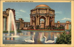 Palace of Fine Arts San Francisco, CA 1915 Panama-Pacific Exposition Postcard Postcard