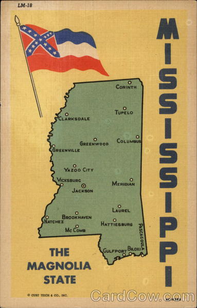 Mississippi, the Magnolia State