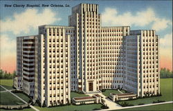 New Charity Hospital Postcard