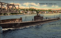 Submarine Postcard