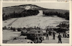 Skimobile at Cranmore Mountain North Conway, NH Postcard Postcard