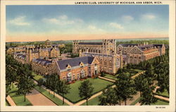 Lawyer's Club and the Legal Research Building Postcard