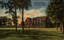 College of Law - University of Florida Postcard