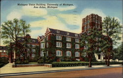 Michigan Union Buiolding, University of Michigan Ann Arbor, MI Postcard Postcard