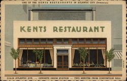 Kents Restaurant Postcard