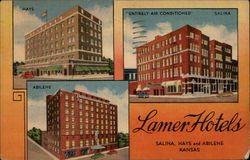 Lamer Hotels Postcard