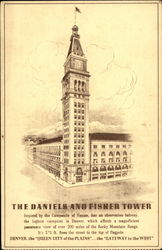 The Daniels and Fisher Tower Postcard