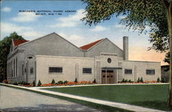 Wisconsin National Guard Armory Postcard