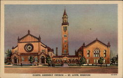 Gospel Assembly Church Postcard