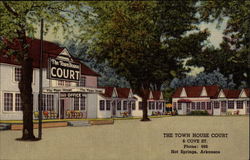 The Town House Court Postcard