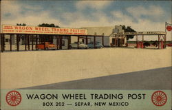 Wagon Wheel Trading Post - Box 202 Separ, NM Postcard Postcard