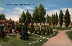 Seitz's Tourist Cabins Postcard