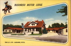 Buckaroo Motor Lodge Laramie, WY Postcard Postcard