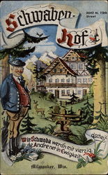 The Schwaben-Hof Milwaukee, WI Postcard Postcard