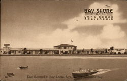 Bay Shore Motel Postcard