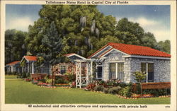 Tallahassee Motor Hotel Postcard