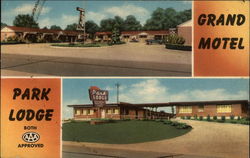 Grand Motel & Park Lodge Postcard