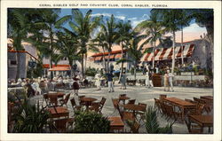 Coral Gables Golf and Country Club Florida Postcard Postcard