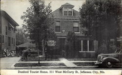 Dunford Tourist Home Jefferson City, MO Postcard Postcard