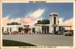 Fiesta Restaurant Williston, FL Postcard Postcard