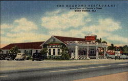 The Meadows Restaurant Fort Pierce, FL Postcard Postcard