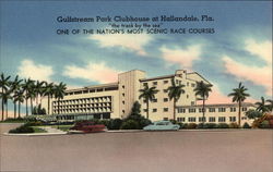 Gulfstream Park Clubhouse Postcard