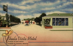 Chula Vista Motel Postcard