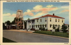 Summit House, Top of Jacob's Ladder, Elevation 2300 Feet Postcard