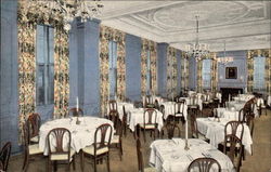 The Colonial Room, Hotel Wisconsin Postcard