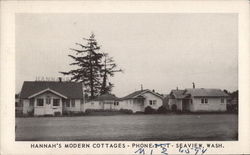 Hannah's Modern Cottages Seaview, WA Postcard Postcard