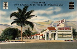 Clark Motel Postcard