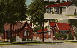 V & E Motel Provo, UT Postcard Postcard