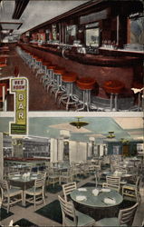 The Red Room and The Green Room Bars Milwaukee, WI Postcard Postcard