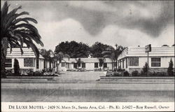 De Luxe Motel Postcard