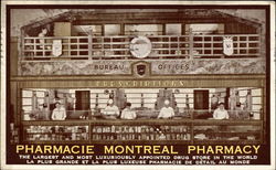 Pharmacie Montreal Pharmacy Postcard