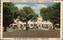 Hotel Gayfair St. Petersburg, FL Postcard Postcard