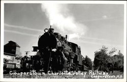 Cooperstown Charlotte Valley Railway New York Postcard Postcard